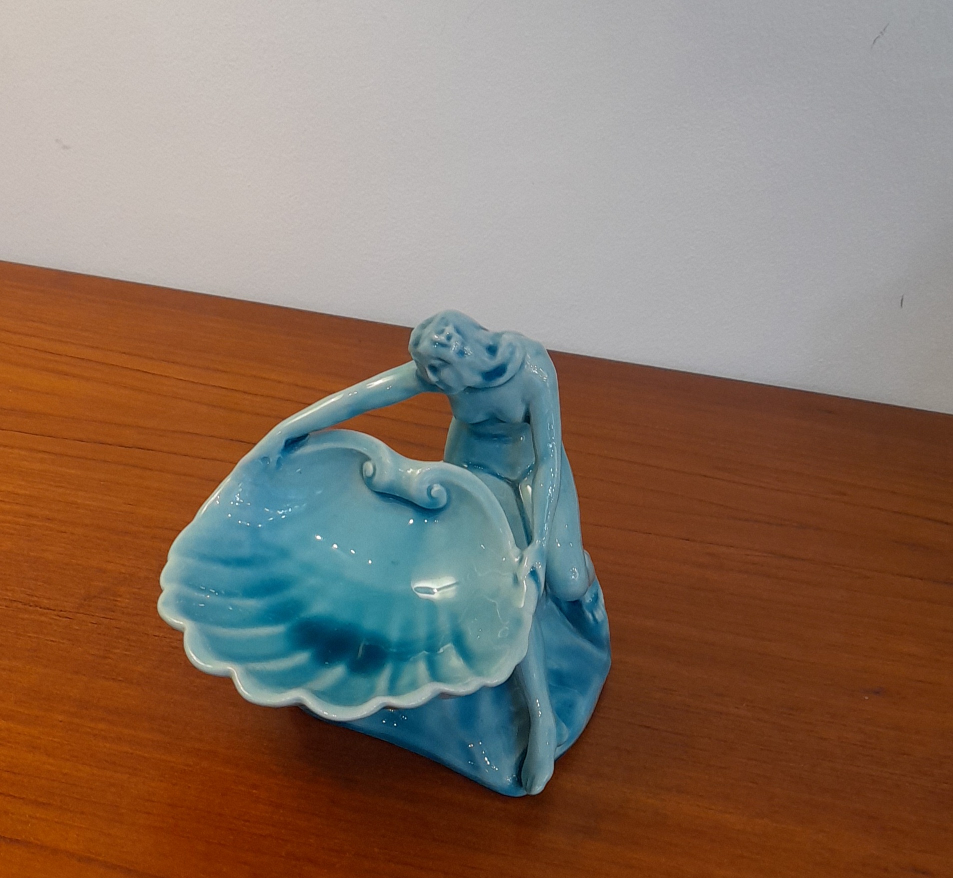 Zsolnay alapmázas figurális névjegykártya tartó - Image 6