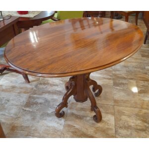 Biedermeier ovális étkezőasztal