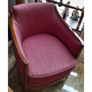 Art deco francia szalon fotel 20. sz.