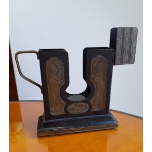Art deco dohányzóasztali kellék 1930-as évek