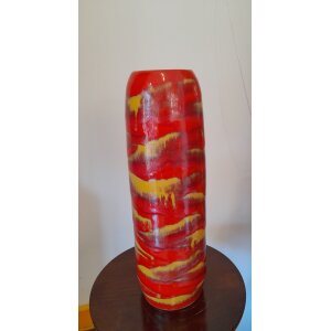 Pesthidegkúti kerámia váza 1960-1970-es évek