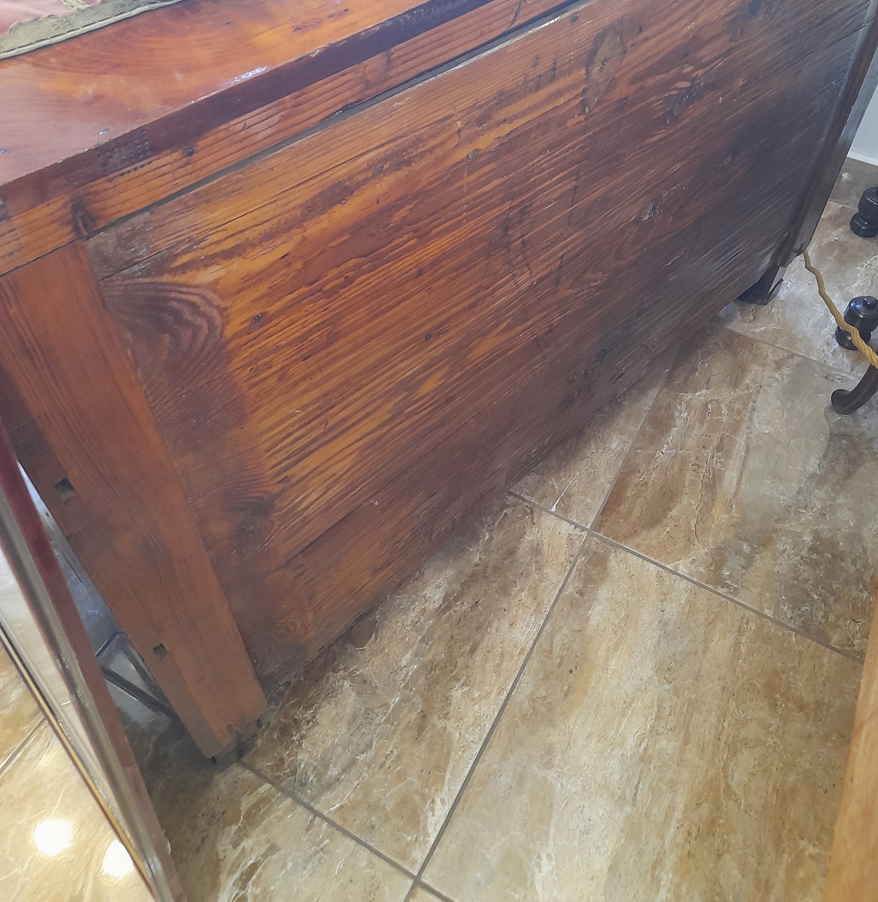 Biedermeier felújított 3 fiókos komód 19.sz. vége - Image 3
