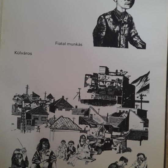 Somogyi Győző: Szitanyomatai mappában 1980