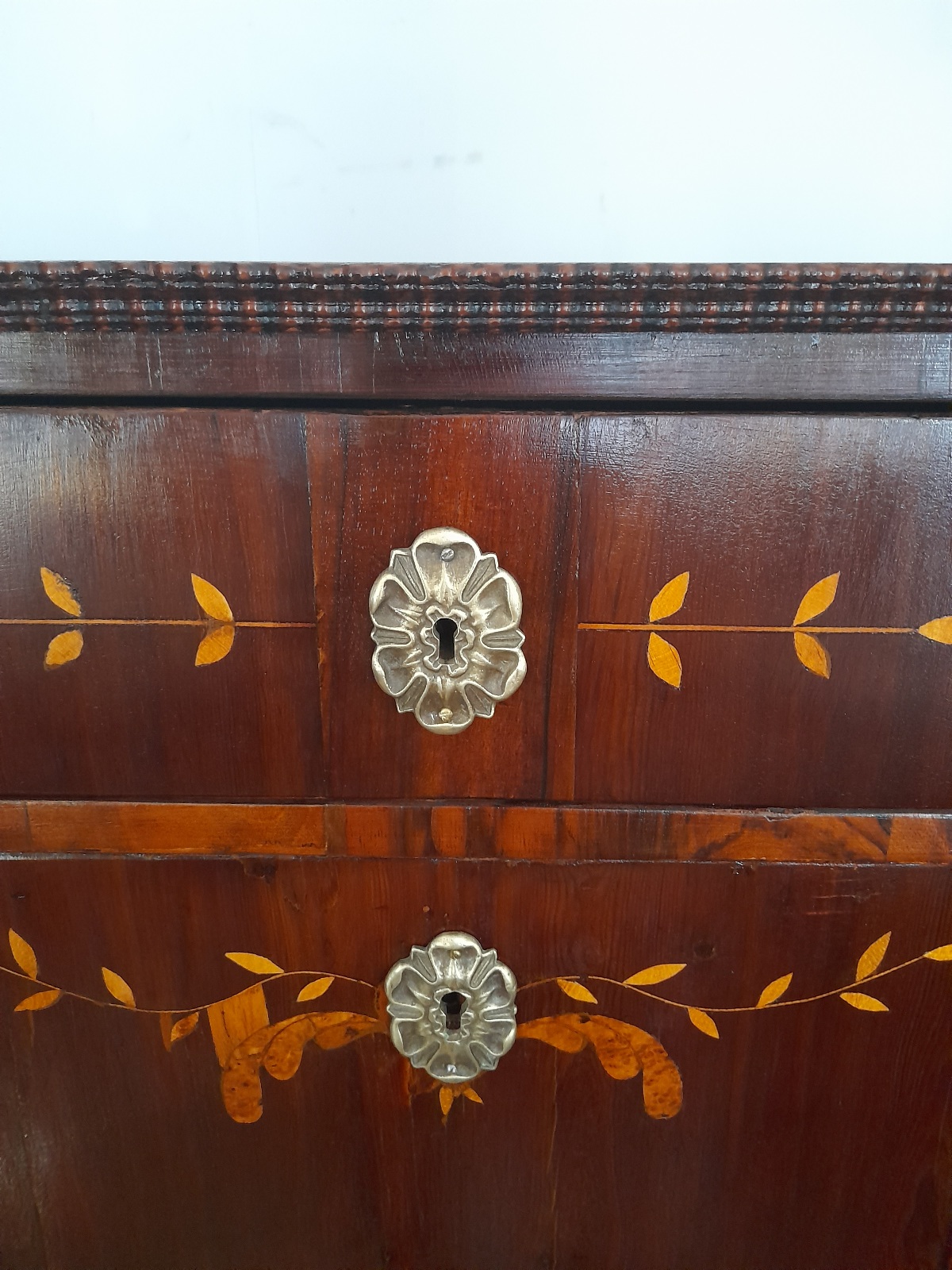 Elegáns antik Bidermeier írószekreter - Image 3