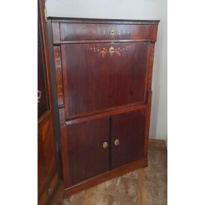 Elegáns antik Bidermeier írószekreter