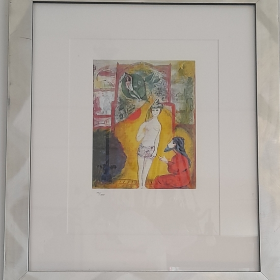 Marc Chagall: „Akkor a fiú megmutatta a dervisnek…” 1961