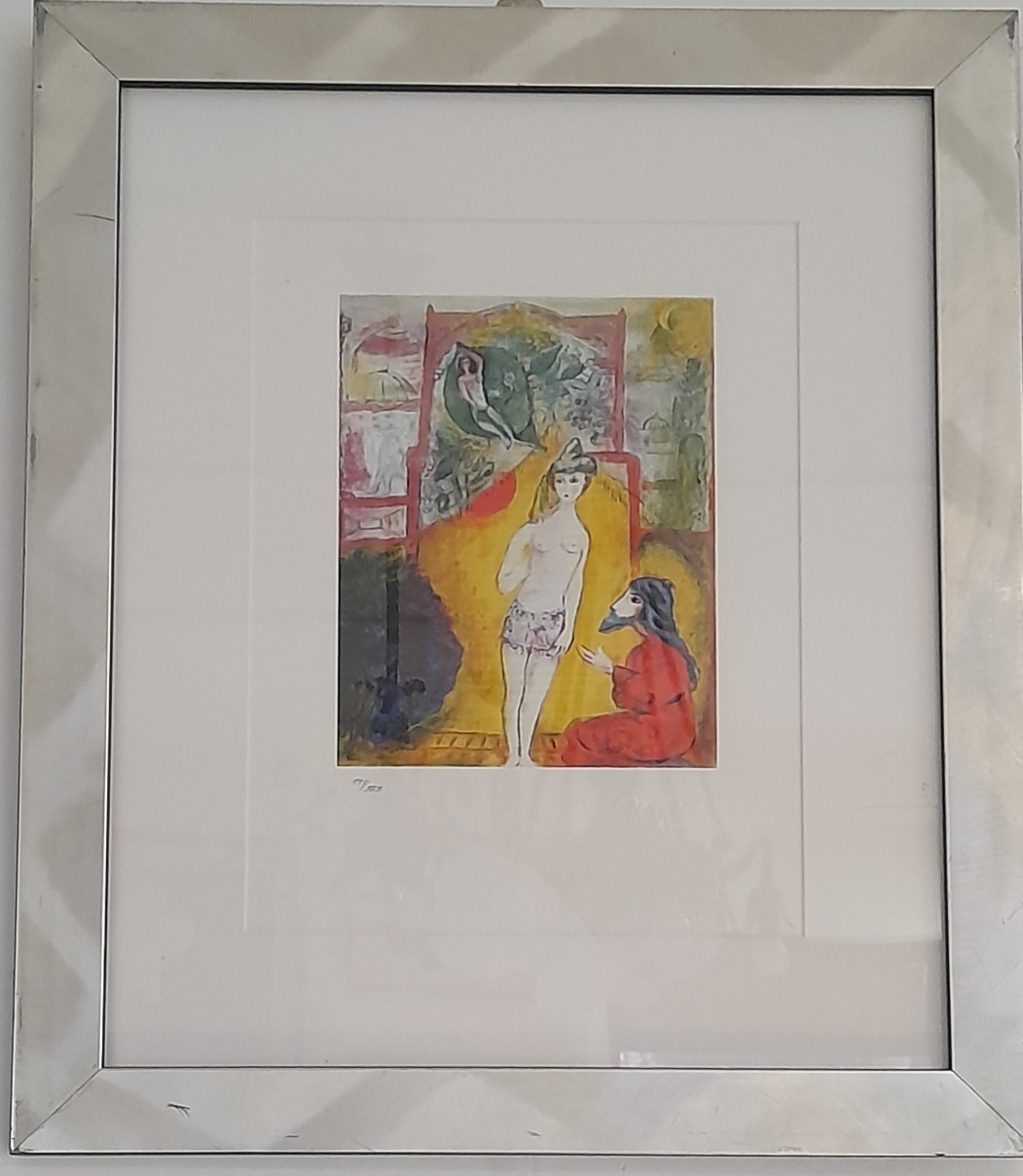 Marc Chagall: „Akkor a fiú megmutatta a dervisnek...” 1961